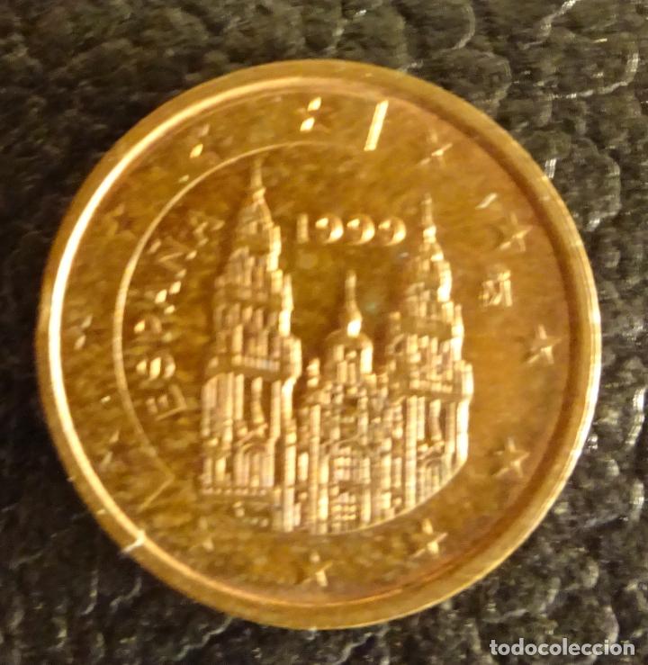 Euros: ESPA&Ntilde;A 2 C&Eacute;NTIMOS DE EURO 1999 - Foto 1