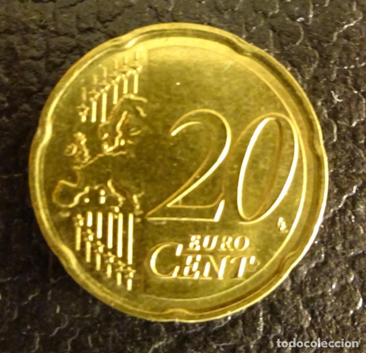 Euros: MALTA 20 C&Eacute;NTIMOS DE EURO 2008 - Foto 2