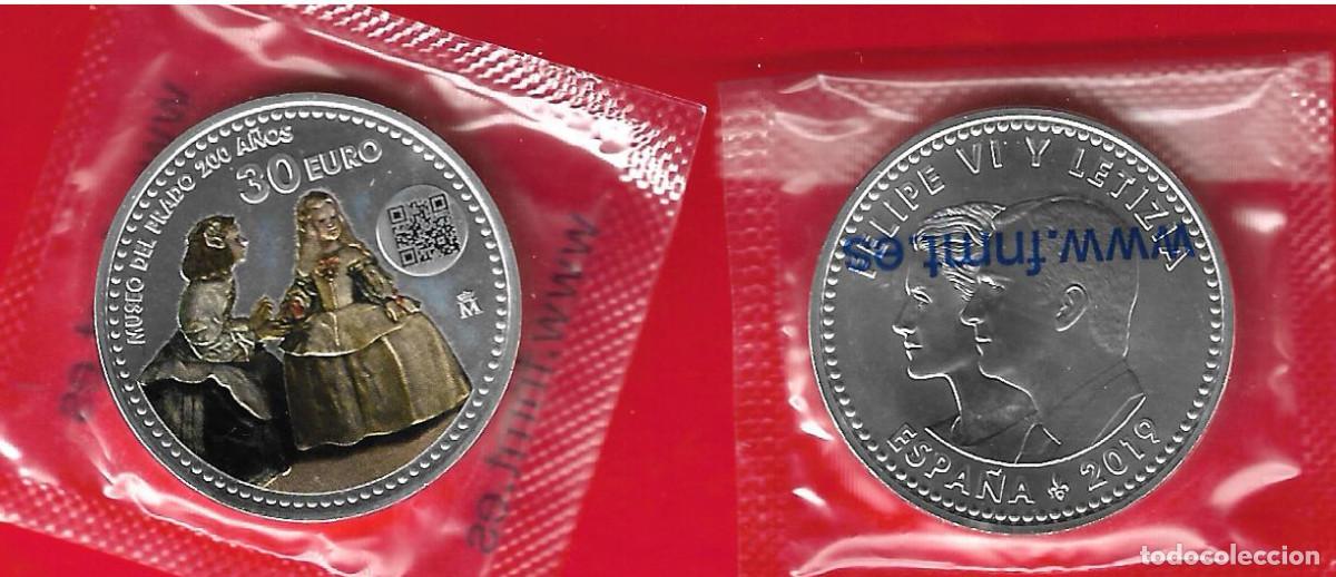 Euros: ESPA&Ntilde;A 30&euro; 2019, MENINAS