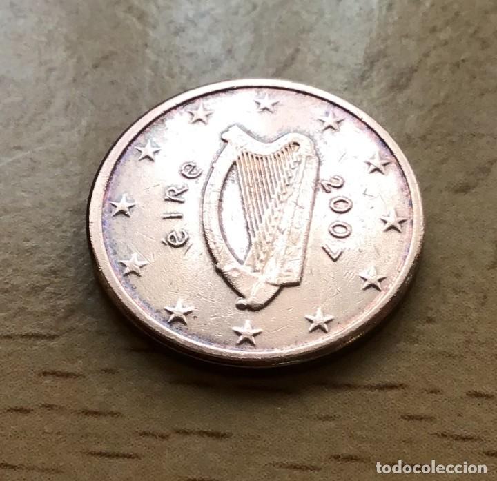 Euros: 1 c&eacute;ntimo de euro de Irlanda. A&ntilde;o 2007 - Foto 1