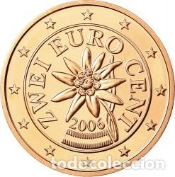 Euros: ROLLO DE 2 C&Eacute;NTIMOS EUROS DE AUSTRIA 2003 - Foto 1