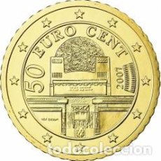 Euros: ROLLO DE 50 CÉNTIMOS EUROS DE AUSTRIA 2003. Lote 371701291