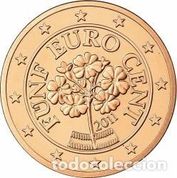 Euros: ROLLO DE 5 C&Eacute;NTIMOS EUROS DE AUSTRIA 2006 - Foto 1
