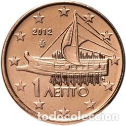 Euros: GRECIA 2002. ROLLO DE 1 C&Eacute;NTIMO. S/C - Foto 2