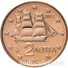 Euros: GRECIA 2002. ROLLO DE 2 CÉNTIMOS. S/C. Lote 374756199