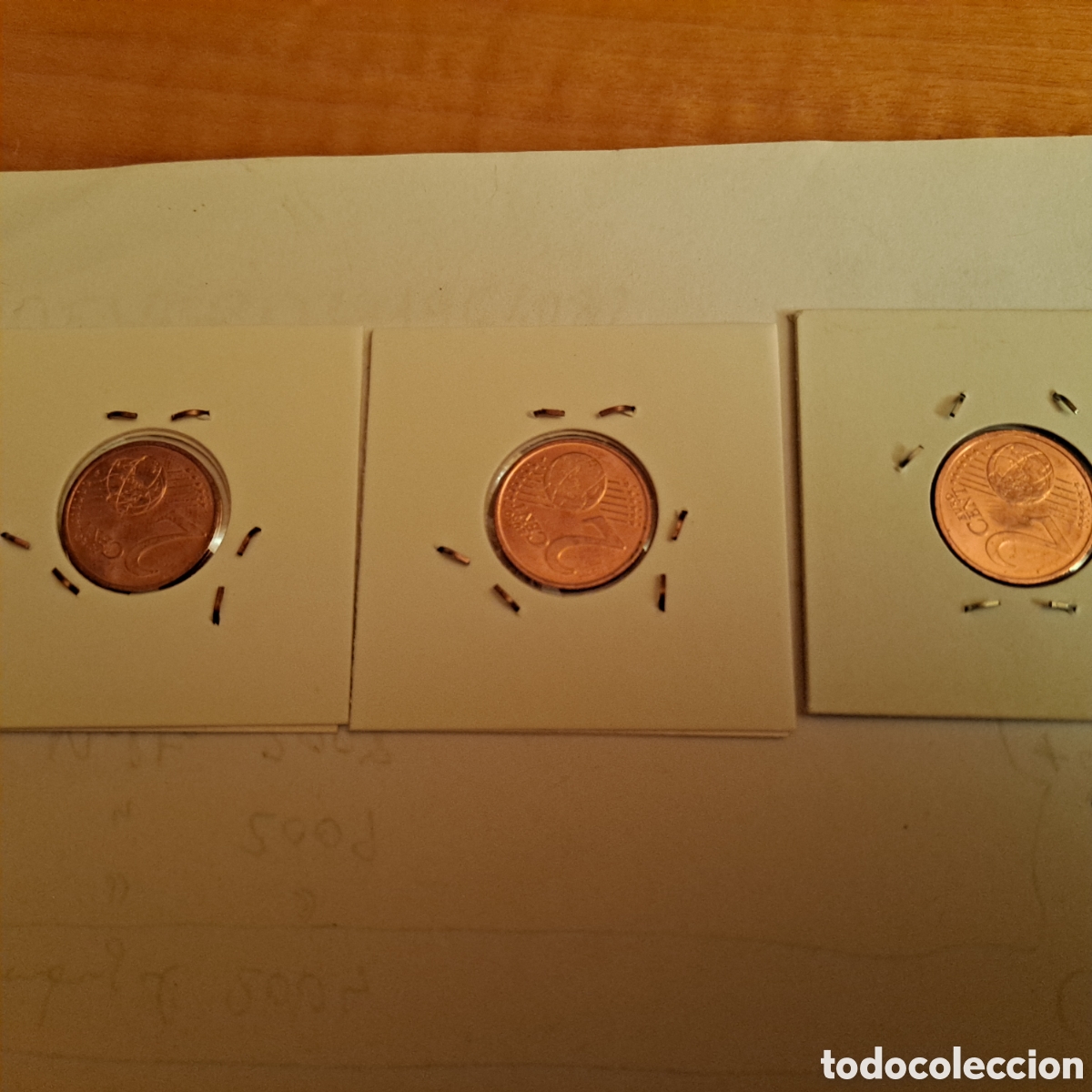 Euros: Las 3 monedas de 2 c Andorra , 2017 a 2019 - Foto 2