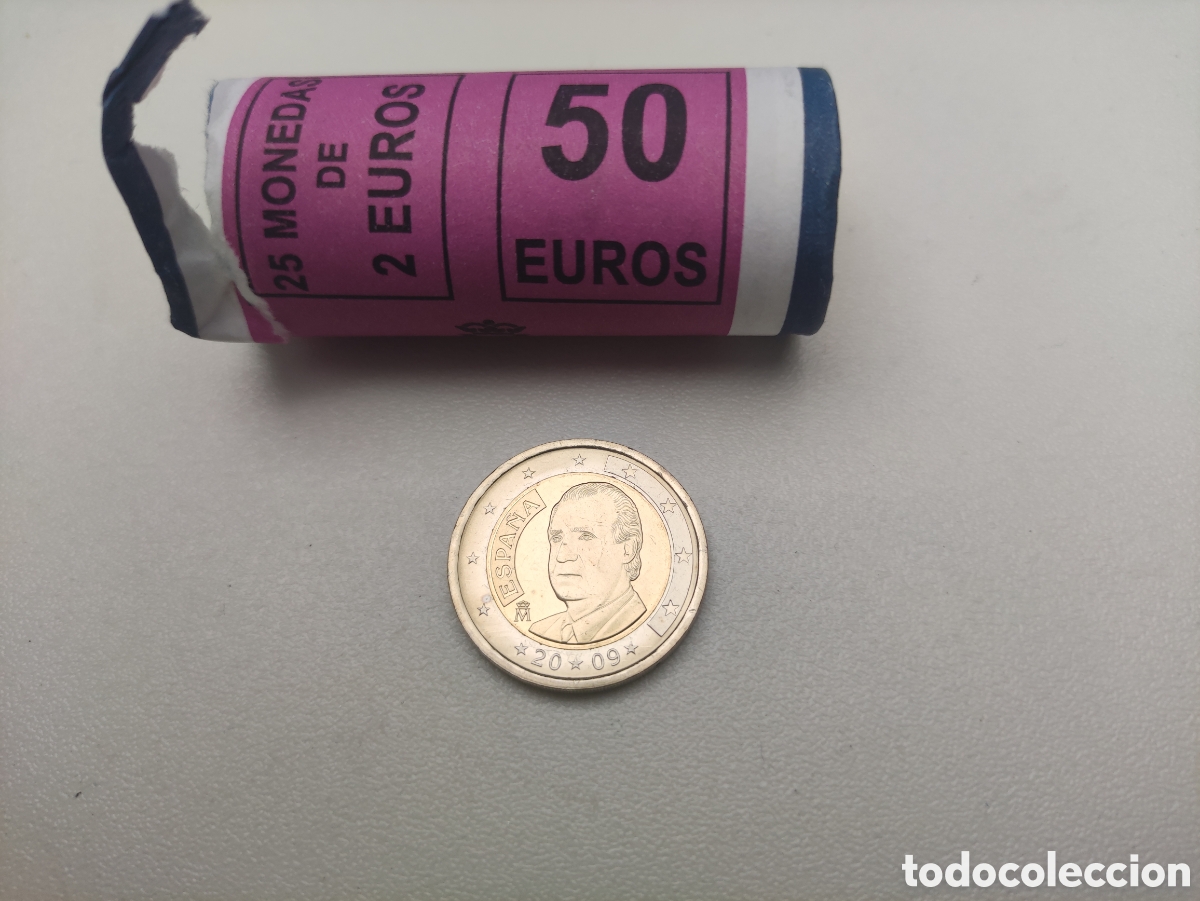 Euros: 2 euros Espa&ntilde;a 2009 Rey - Foto 2