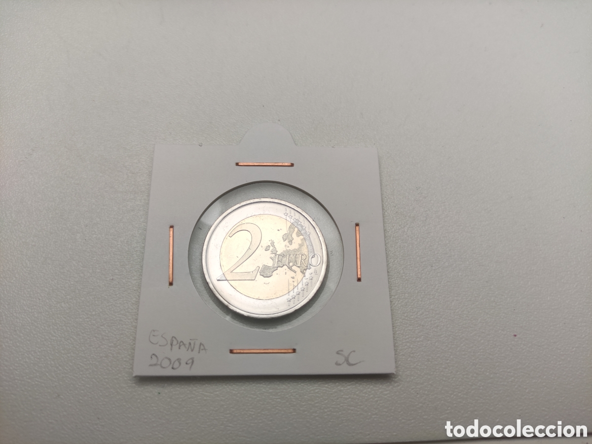 Euros: 2 euros Espa&ntilde;a 2009 Rey - Foto 1