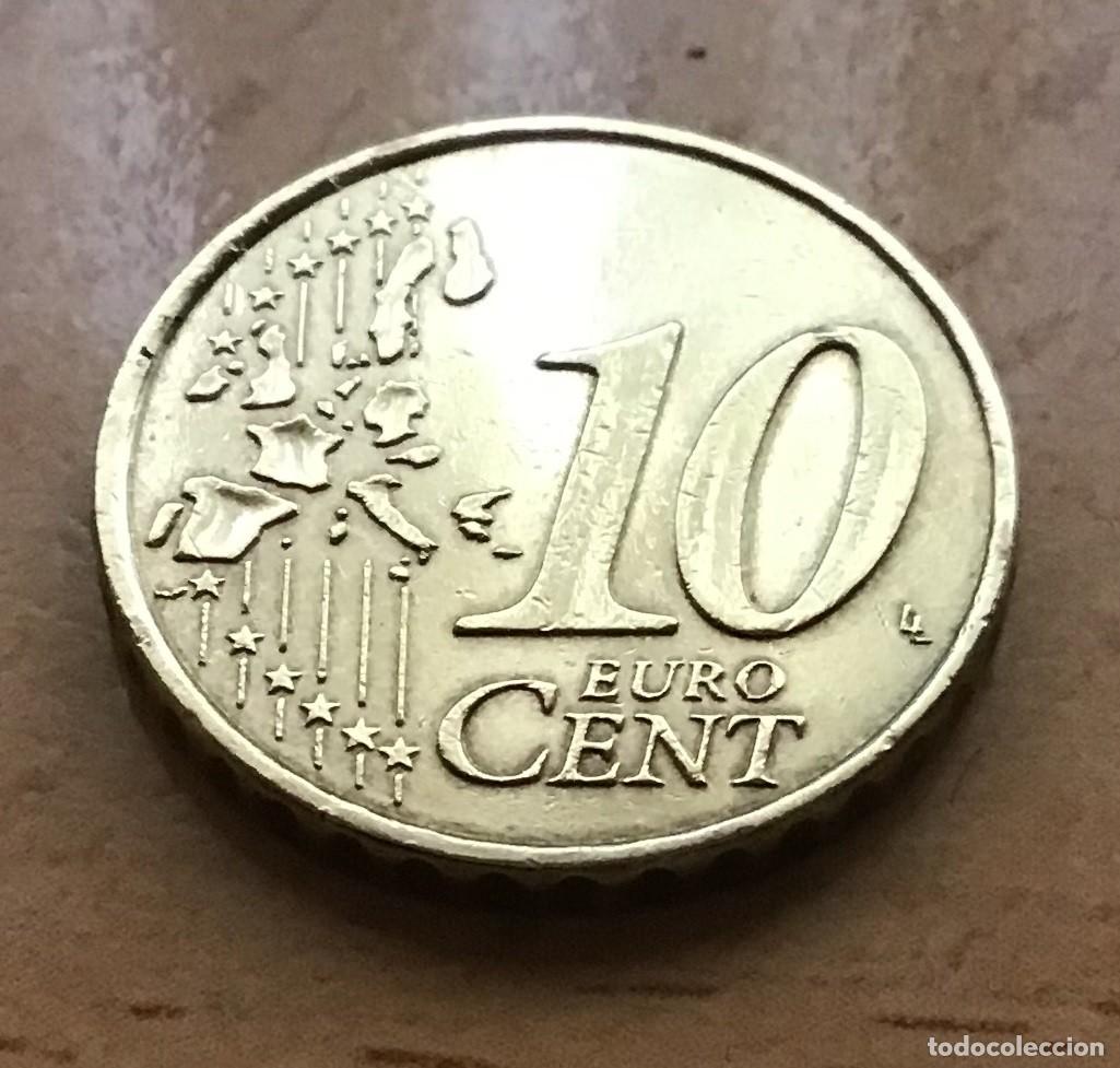 Euros: 10 c&eacute;ntimos de Francia. A&ntilde;o 2002 - Foto 2