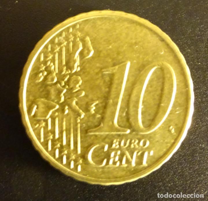 Euros: IRLANDA 10 C&Eacute;NTIMOS DE EURO 2002 - Foto 2
