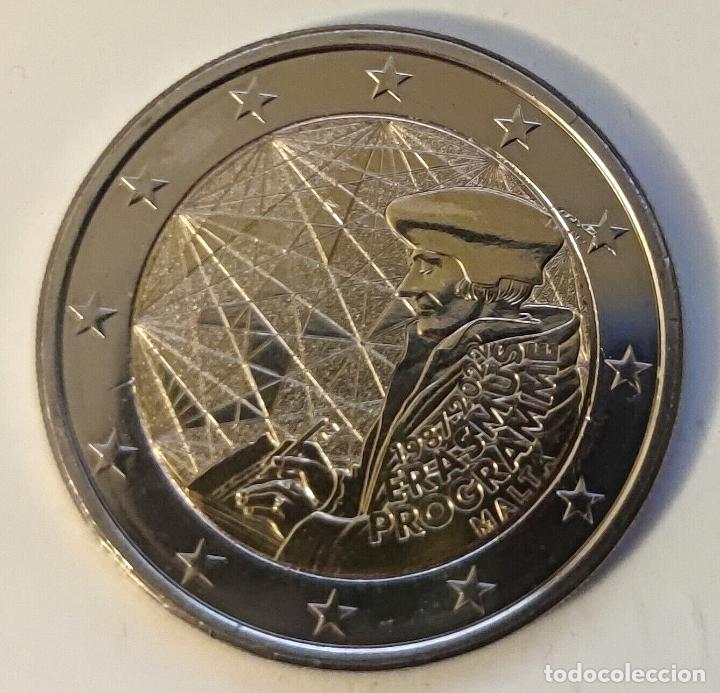 Euros: MALTA 2022. MONEDA DE 2 &euro; DEDICADA A ERASMUS. SIN CIRCULAR - Foto 2