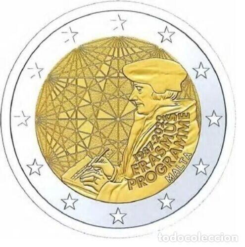 Euros: MALTA 2022. MONEDA DE 2 &euro; DEDICADA A ERASMUS. SIN CIRCULAR - Foto 1