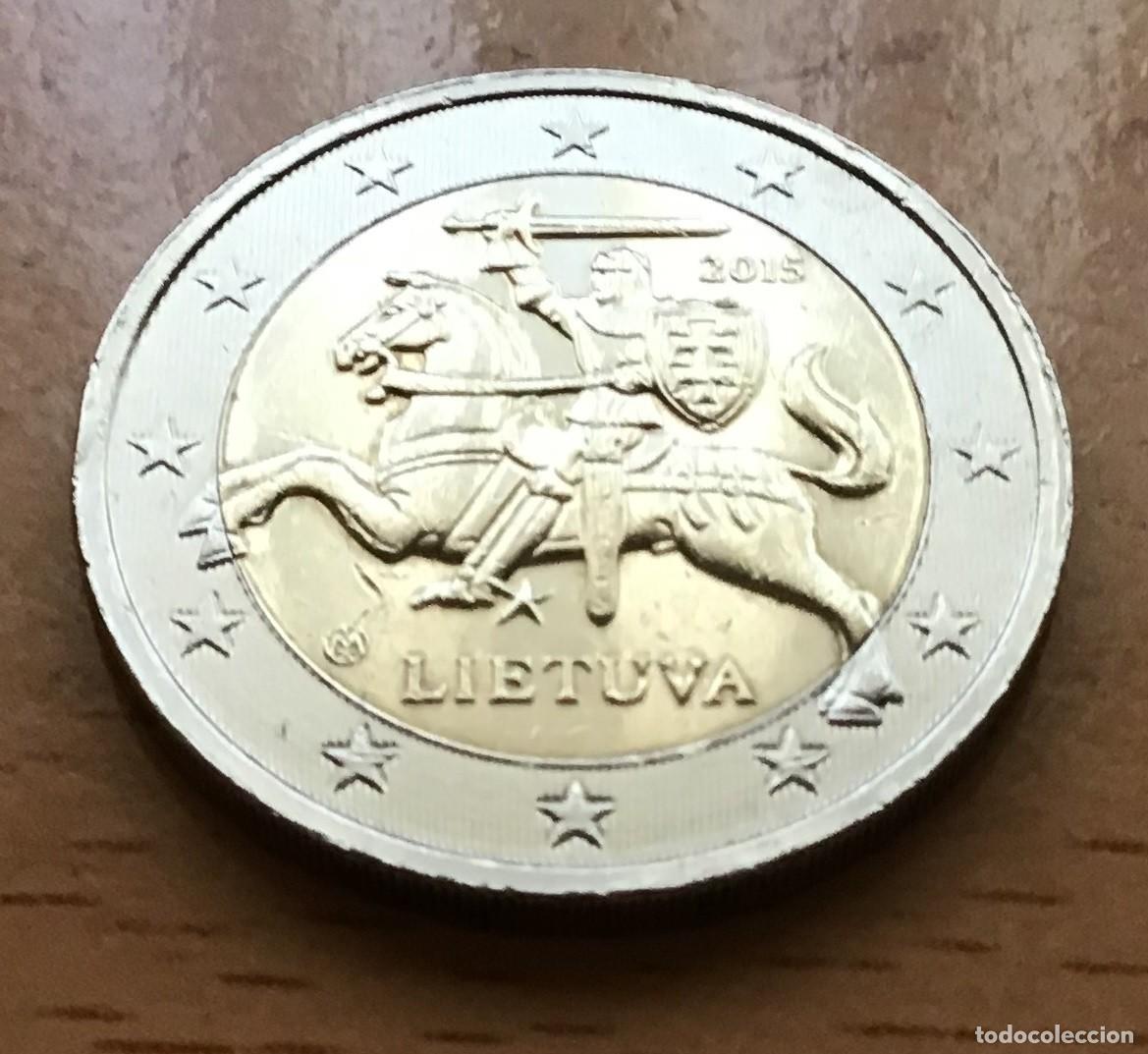 Euros: 2 euros de Lituania. A&ntilde;o 2015 - Foto 1
