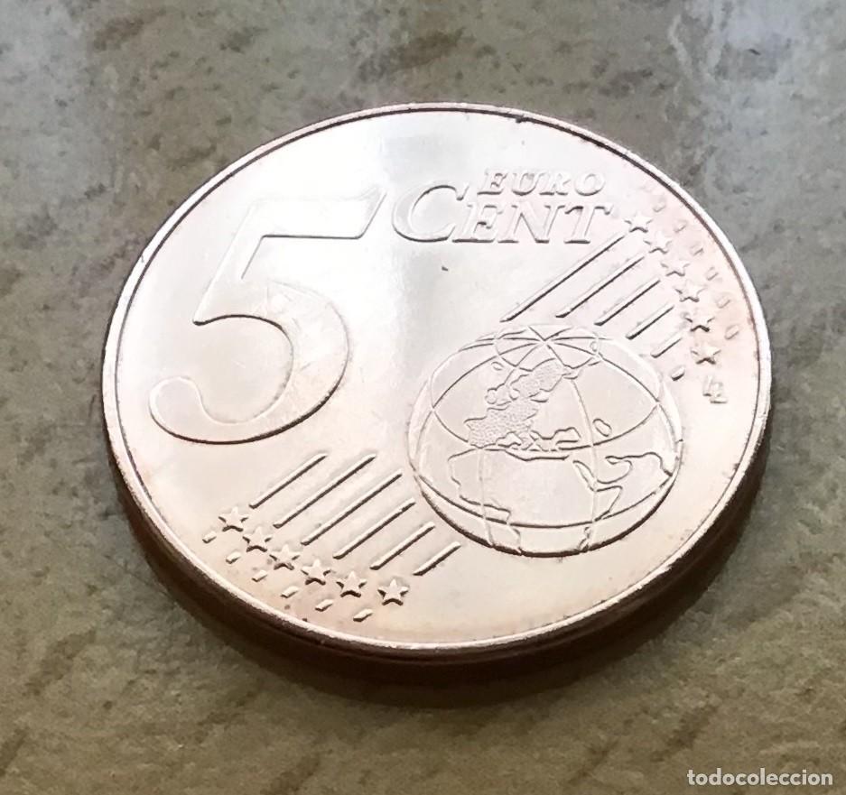 Euros: 5 c&eacute;ntimos de Euro de Espa&ntilde;a. A&ntilde;o 2021 - Foto 2