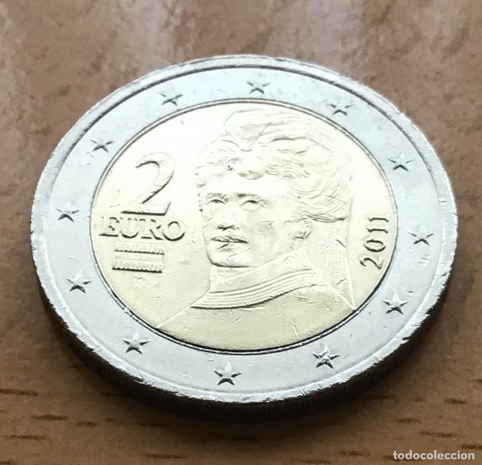 Euros: 2 euros de Austria. A&ntilde;o 2011 - Foto 1