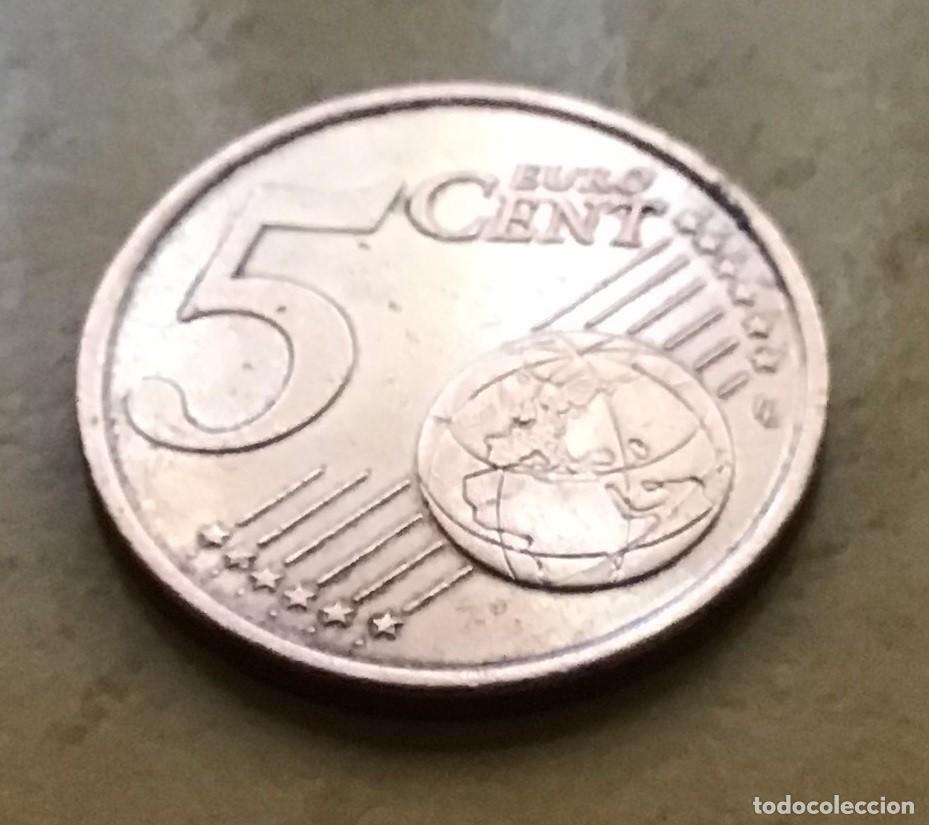 Euros: 5 c&eacute;ntimos de euro de Francia. A&ntilde;o 2001 - Foto 2