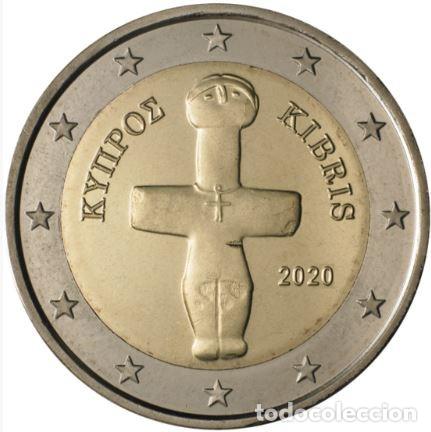 Euros: MONEDA 2 EUROS CHIPRE 2020 - LA NORMAL - SIN CIRCULAR - Foto 1