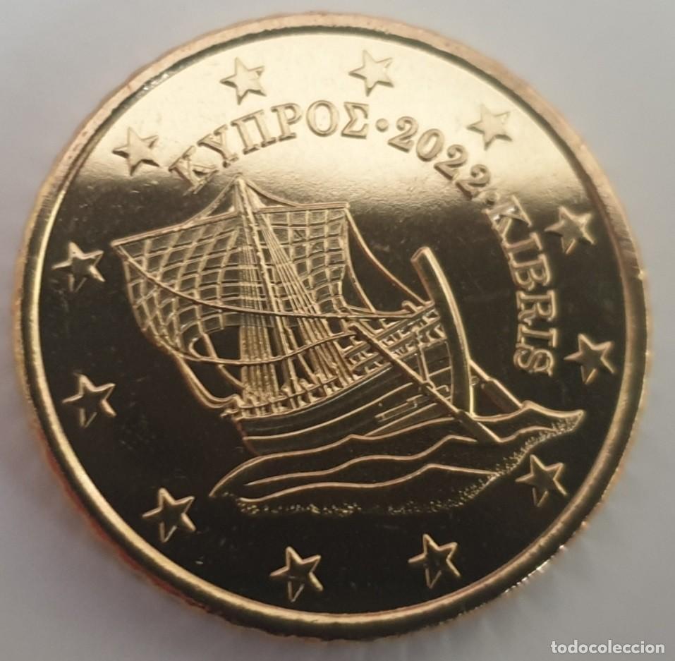 Euros: MONEDA 50 CTS CHIPRE 2022 - SIN CIRCULAR - Foto 1