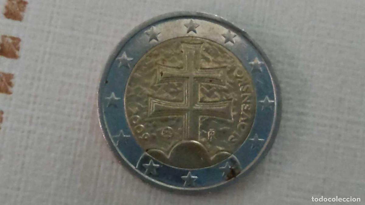 Euros: Moneda 2&euro; Slovensko, a&ntilde;o 2009.. - Foto 1
