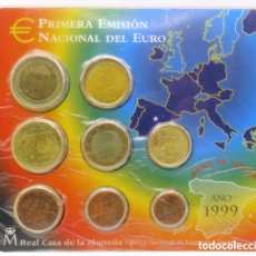 Euros: EUROSET DE ESPAÑA AÑO 1999.. Lote 385090824