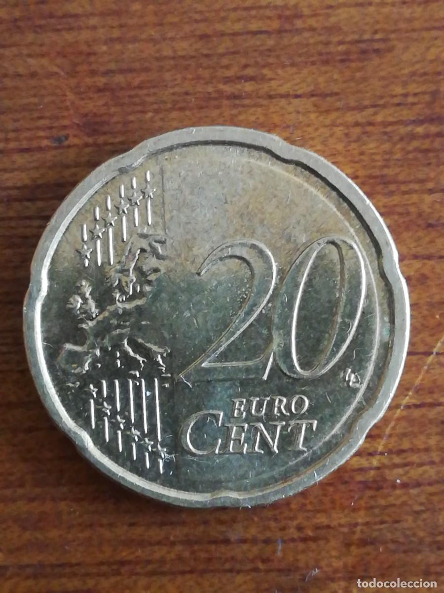 Euros: Moneda 20 euro cent Eesti 2018 - Foto 2