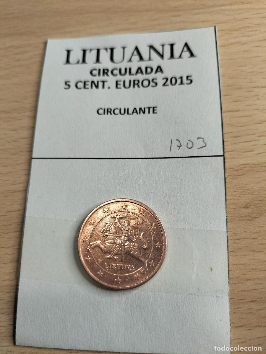 Euros: 10-01703 LITUANIA 5 CENT &euro; -2015 - Foto 1