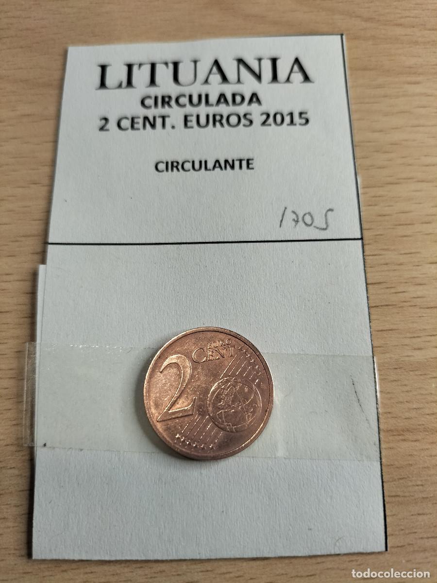 Euros: 10-01705 LITUANIA 2 CENT &euro; -2015 - Foto 2