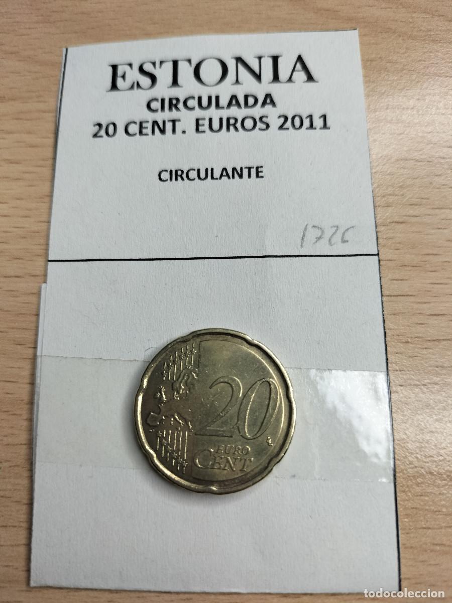 Euros: 10-01726 ESTONIA 20 CENT &euro; -2011 - Foto 2