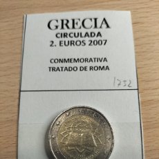 Euros: 10-01732 GRECIA 2 € -2007 TRATADO ROMA. Lote 389631609
