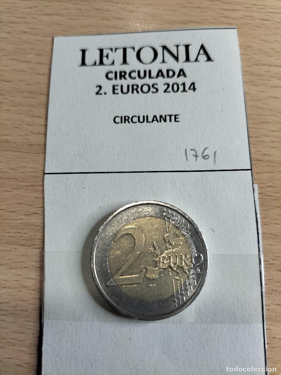 Euros: 10-01761 LETONIA 2 &euro; -2014 - Foto 2