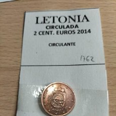 Euros: 10-01762 LETONIA 2 CENT € -2014. Lote 389633039
