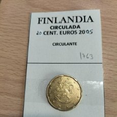 Euros: 10-01763 FINLANDIA 20 CENT € -2005. Lote 389633049