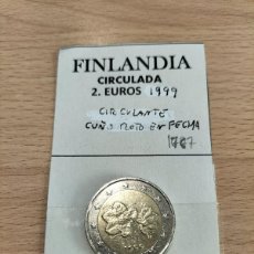 Euros: 10-01767 FINLANDIA 2 € -1999 CUÑO ROTO FECHA. Lote 389633159