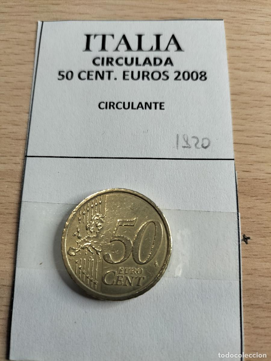 Euros: 10-01820 ITALIA 50 CENT &euro; -2008 - Foto 2