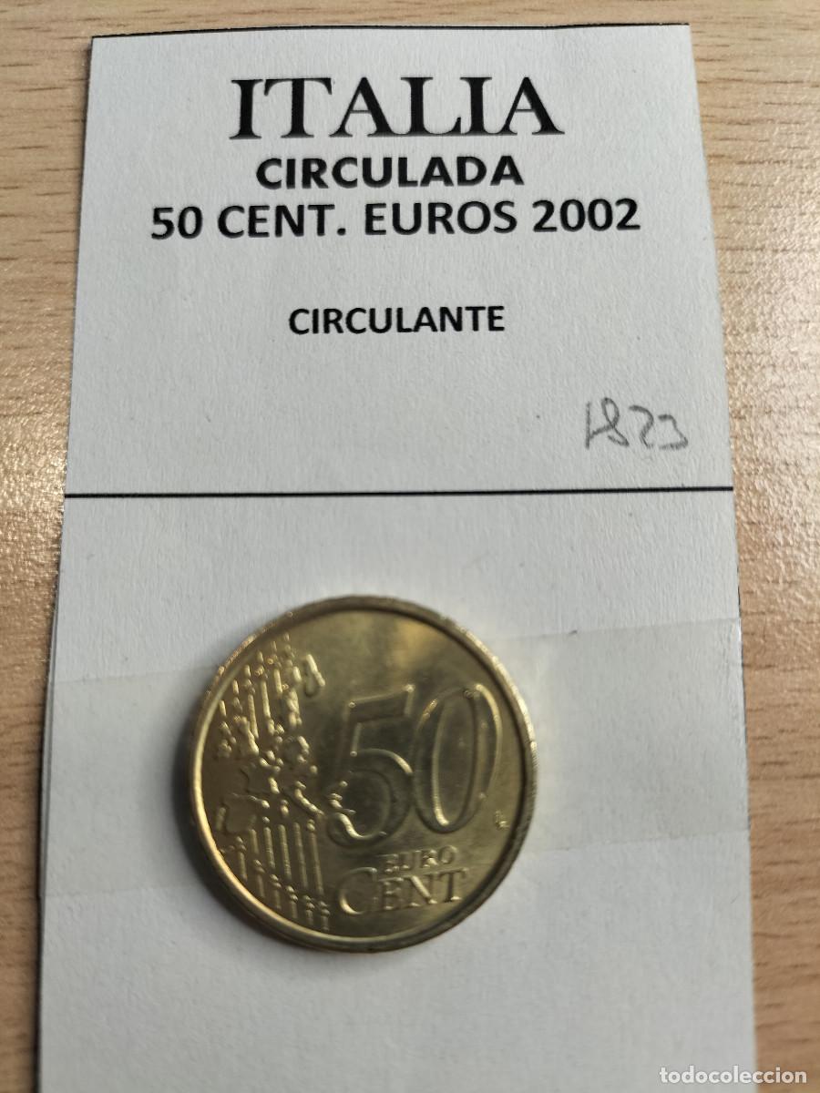 Euros: 10-01823 ITALIA 50 CENT &euro; -2002 - Foto 2