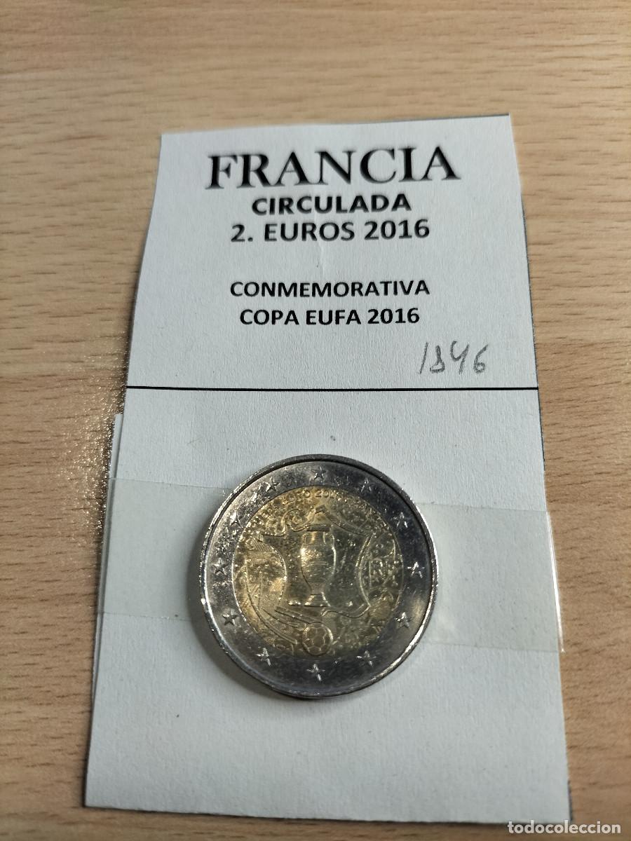 Euros: 10-01846 FRANCIA 2 &euro; -2016 COPA UEFA - Foto 1