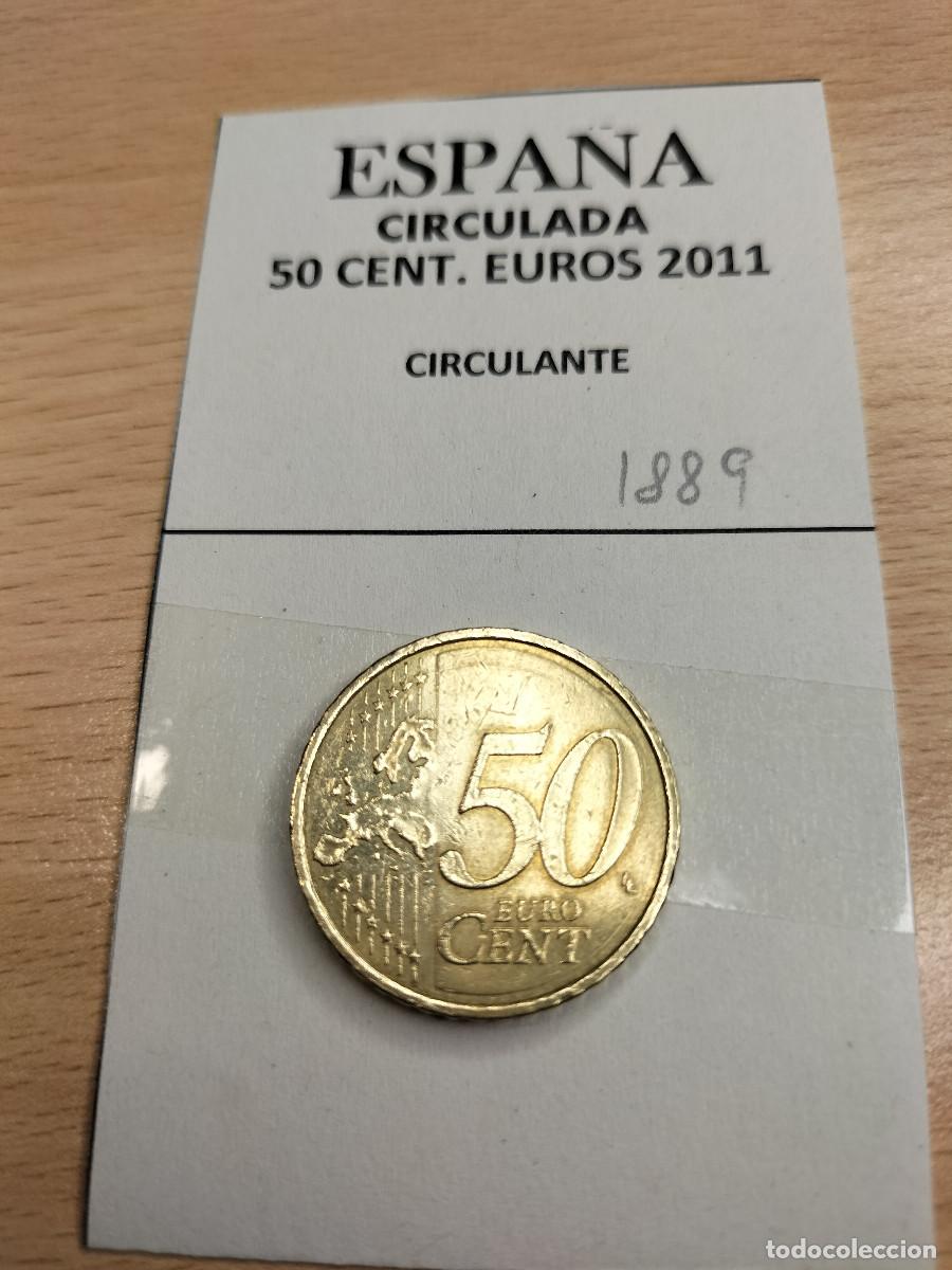 Euros: 10-01889 ESPA&Ntilde;A 50 CENT &euro; -2011 - Foto 2