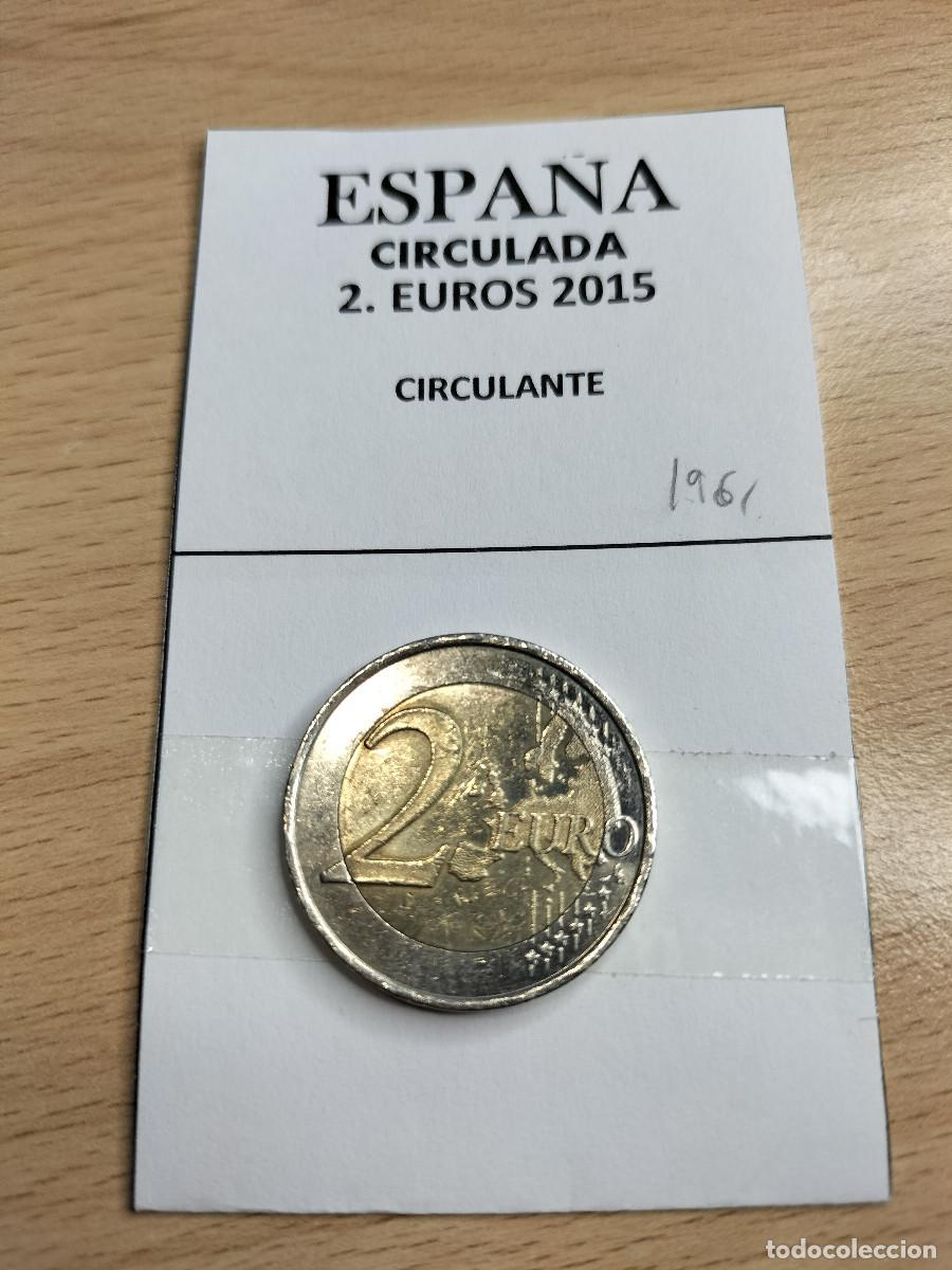 Euros: 10-01961 ESPA&Ntilde;A 2 &euro; - 2015 - Foto 2