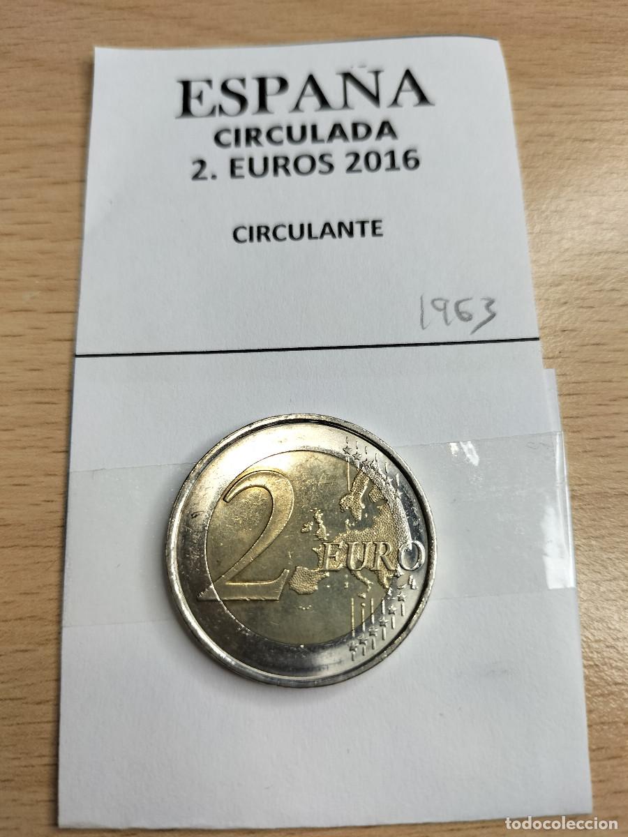 Euros: 10-01963 ESPA&Ntilde;A 2 &euro; - 2016 - Foto 2