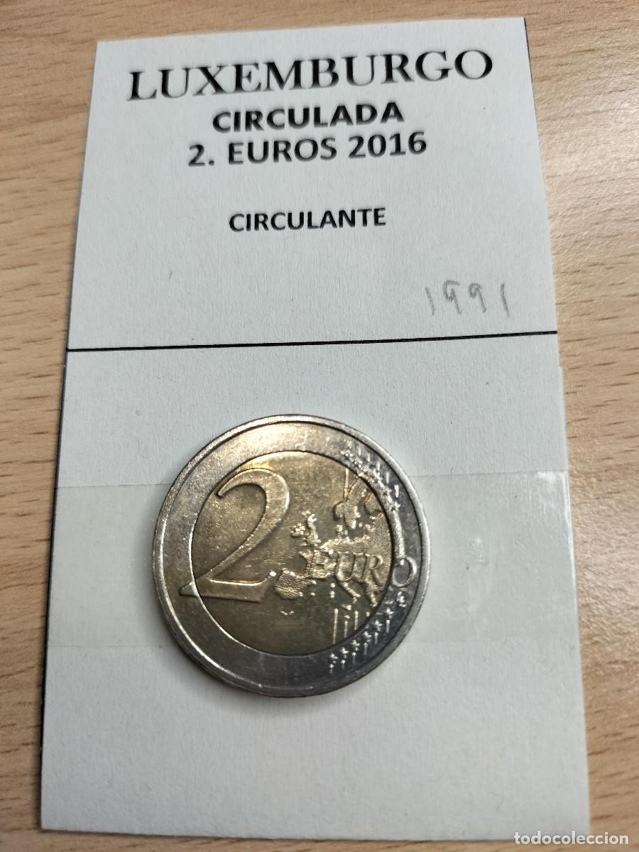 Euros: 10-01991 LUXEMBURGO 2 &euro; -2016 - Foto 2