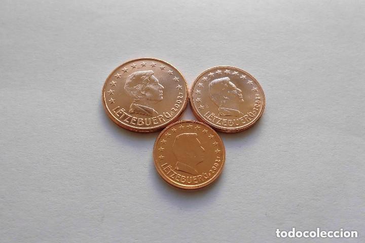 Euros: Luxemburgo 2002 1, 2 y 5 centimos SC - Foto 1