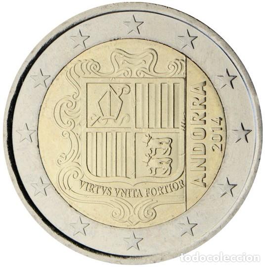 Euros: ANDORRA 2014 - 2&euro; - SIN CIRCULAR - Foto 1