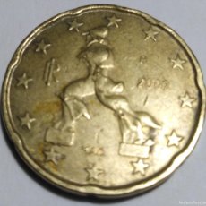 Euros: LOTE DE 10 MONEDAS ITALIA DE 20 CENTIMOS AÑO 2002 CON DISTINTOS ERRORES A TU OFERTA. Lote 393402024