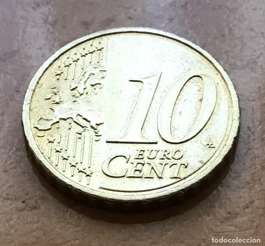 Euros: 10 c&eacute;ntimos de euro de Austria. A&ntilde;o 2008 - Foto 2