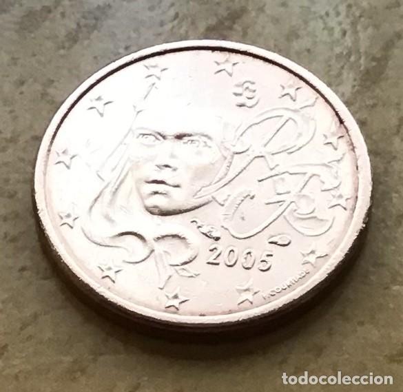 Euros: 1 c&eacute;ntimo de euro de Francia. A&ntilde;o 2005 - Foto 1