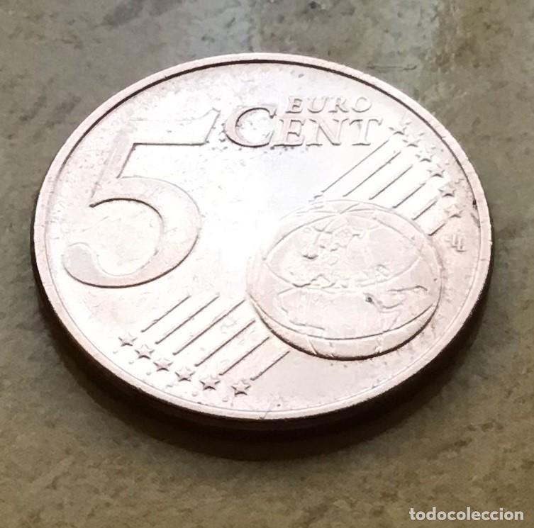 Euros: 5 c&eacute;ntimos de euro de Austria. A&ntilde;o 2004 - Foto 2