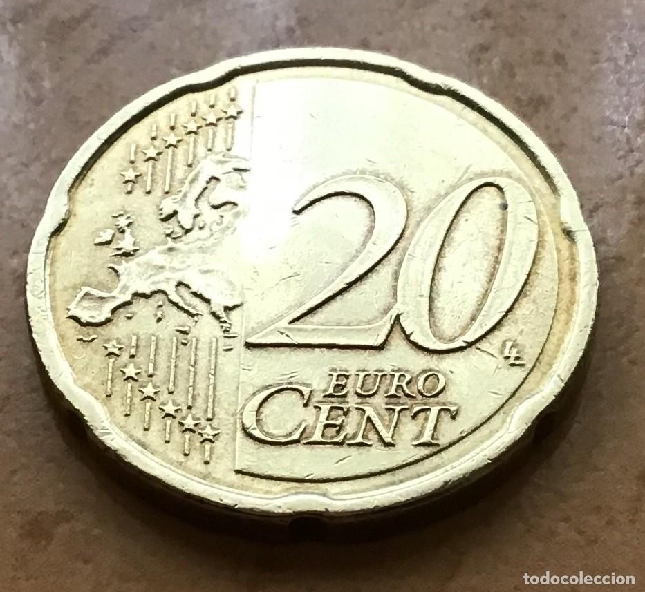 Euros: 20 c&eacute;ntimos de Euro de Austria. A&ntilde;o 2008 - Foto 2
