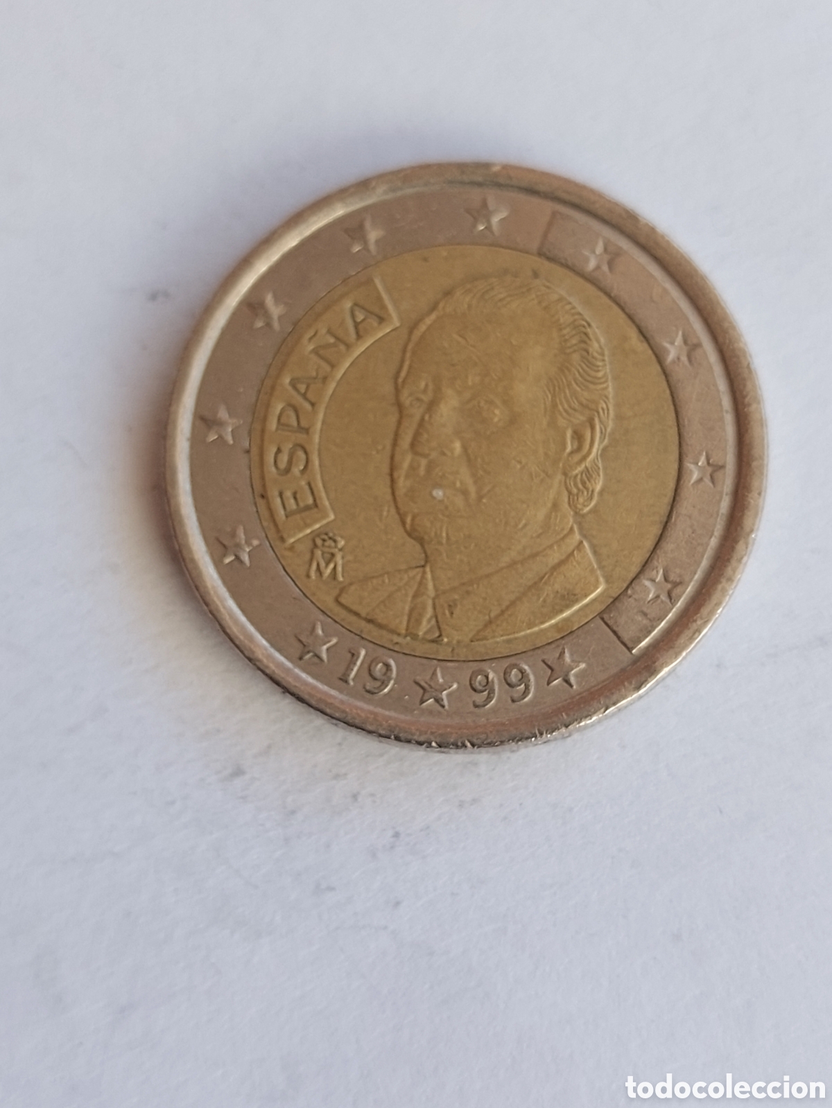 Euros: MONEDA ESPA&Ntilde;A 2 EURO 1999 - Foto 1