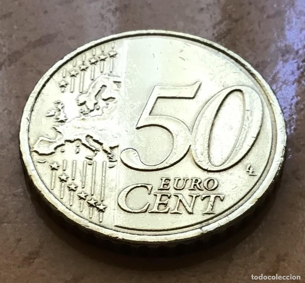 Euros: 50 c&eacute;ntimos de euro de Austria. A&ntilde;o 2010 - Foto 2