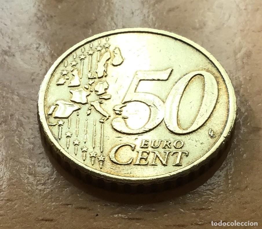Euros: 50 c&eacute;ntimos de euro de Austria. A&ntilde;o 2006 - Foto 2